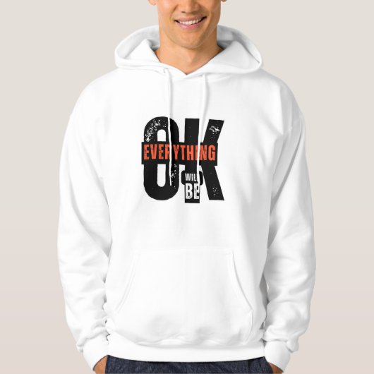 Alles komt goed Hoodie (Voorkant)