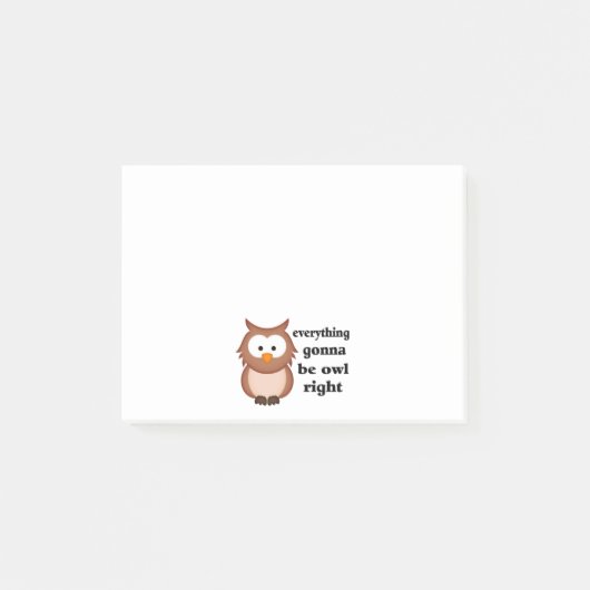 Alles komt goed in de gaten post-it® notes (Voorkant)