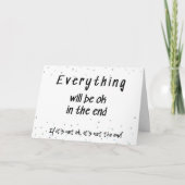 Alles komt goed kaart (Voorkant)