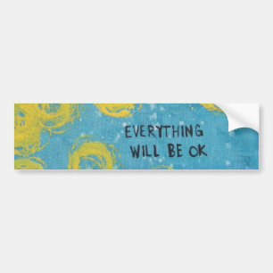 Alles komt goed met Bumpersticker