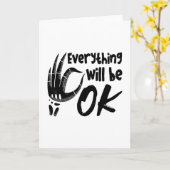 Alles komt goed met de radiologie Tech Technoloog Kaart (Gele Bloem)