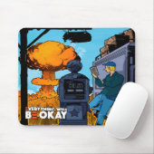 Alles komt goed met het titelmuisblok muismat (Met muis)