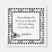 Alles komt goed met Square Magnet (Voorkant)