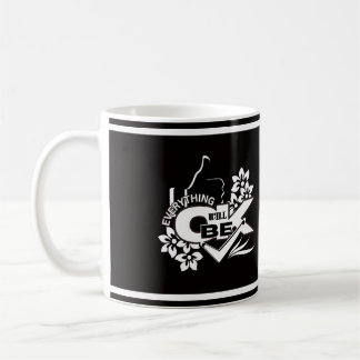 Alles komt goed" Motivatie grafisch T-shirt Koffiemok