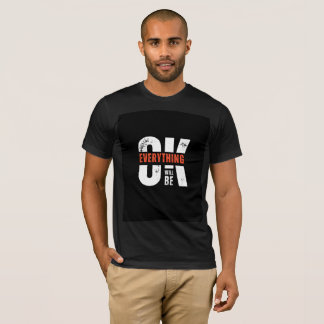 Alles komt goed Motiverende Citat Kunst T-shirt