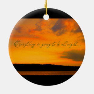"Alles komt goed" ornament
