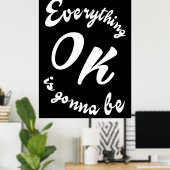 Alles komt goed poster (Thuiskantoor)