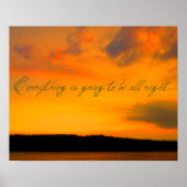 "Alles komt goed" Poster (Voorkant)