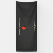 Alles komt goed, Red Ballon Spandoek (Verticaal)