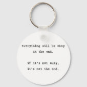 Alles komt goed sleutelhanger (Voorkant)