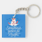 Alles komt goed sleutelhanger (Achterkant)