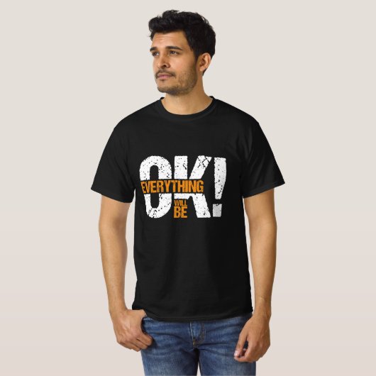Alles komt goed t-shirt (Voorkant volledig)