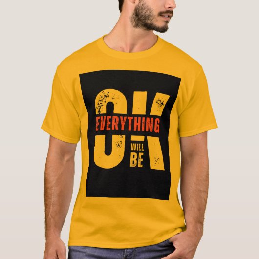Alles komt goed t-shirt (Voorkant)