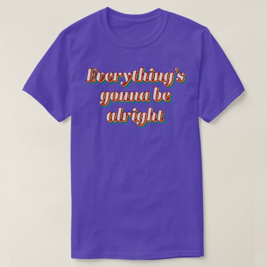 Alles komt goed t-shirt (Design voorkant)