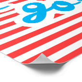 Alles komt goed, typografie poster, rood, poster (Hoek)