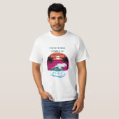 Alles komt in golven t-shirt (Voorkant volledig)