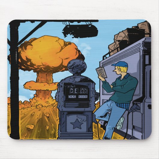 Alles komt in orde met de muis. muismat (Voorkant)