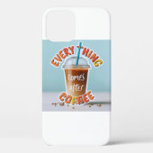 Alles komt na de koffie Case-Mate iPhone case (Achterkant)