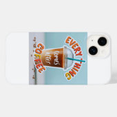 Alles komt na de koffie Case-Mate iPhone case (Achterkant (horizontaal))