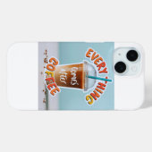 Alles komt na de koffie Case-Mate iPhone case (Achterkant (horizontaal))