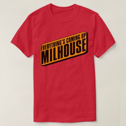 Alles komt naar boven Milhouse T-shirt (Design voorkant)