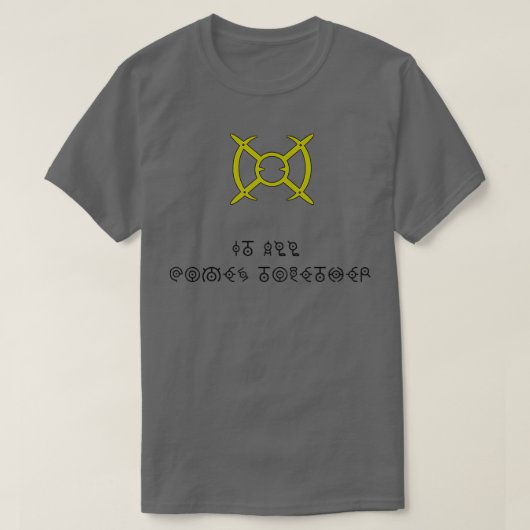 Alles komt samen met Arceus Sign T-shirt (Design voorkant)