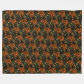 Alles komt terug in de golven fleece deken (Voorkant (Horizontaal))