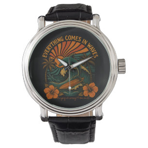 Alles komt terug in de golven horloge