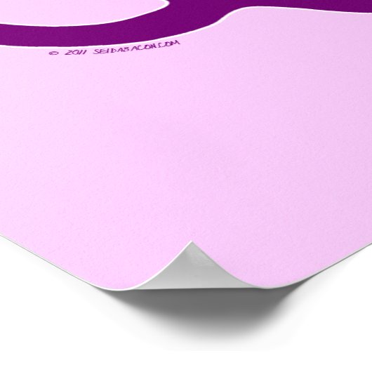 Alles-koningin [poster/teken] poster (Hoek)