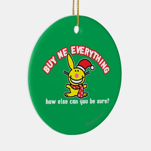 Alles kopen keramisch ornament (Rechts)
