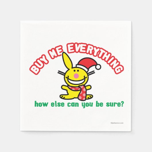 Alles kopen servetten (Voorkant)