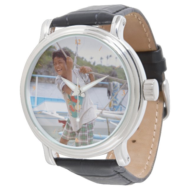 Alles kwam omhoog. horloge (Gekanteld)