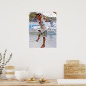 Alles kwam omhoog. poster (Keuken)