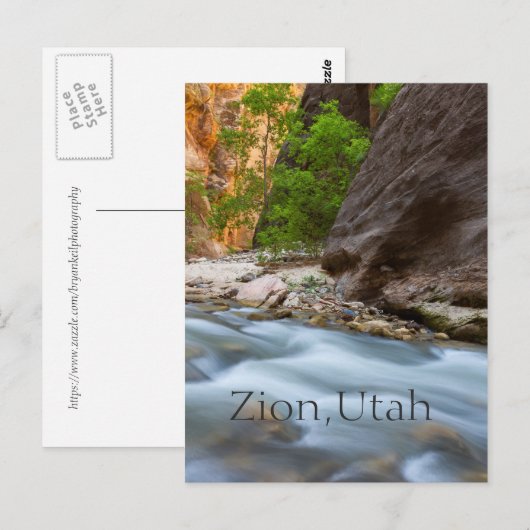 Alles langs de Narrows Briefkaart (Voorkant / Achterkant)