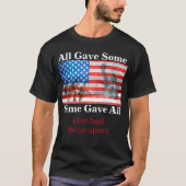 Alles leverde wat op, sommige gaven alles t-shirt (Voorkant)
