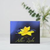 Alles Liebe - für Deine Liebsten! Briefkaart (Staand voorkant)