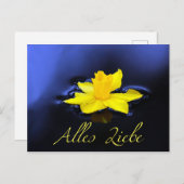 Alles Liebe - für Deine Liebsten! Briefkaart (Voorkant / Achterkant)