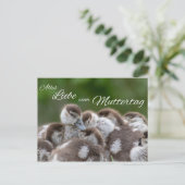 Alles Liebe zum Muttertag Briefkaart (Staand voorkant)