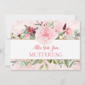 Alles Liebe Zum Muttertag Kaart (Voorkant)