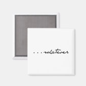 "...alles" magneet (Voorkant / Achterkant)