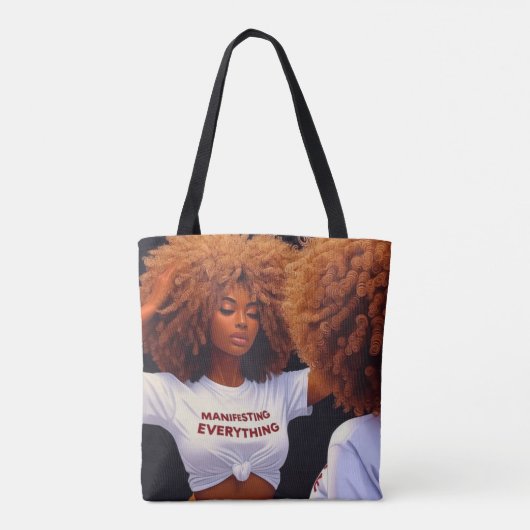 Alles manifesteren1 tote bag (Achterkant)