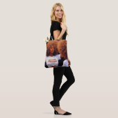 Alles manifesteren1 tote bag (Op model)