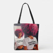 Alles manifesteren2 tote bag (Achterkant)