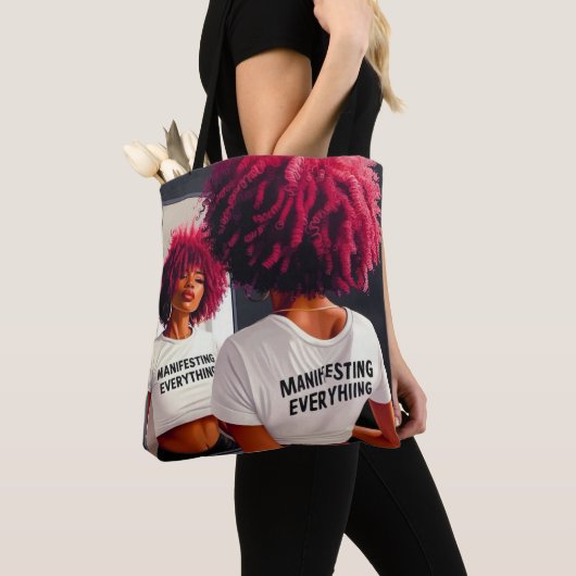 Alles manifesteren2 tote bag (Dichtbij)