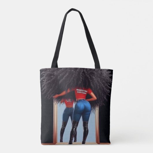 Alles manifesteren4 tote bag (Achterkant)