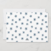 Alles met handschrift is kalm. Alles is een flinke Feestdagenkaart (Achterkant)