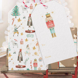 Alles met kerstmis cadeaulabel