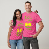 Alles Met Mate Behalve Pickleball Wijn T-shirt (Unisex)
