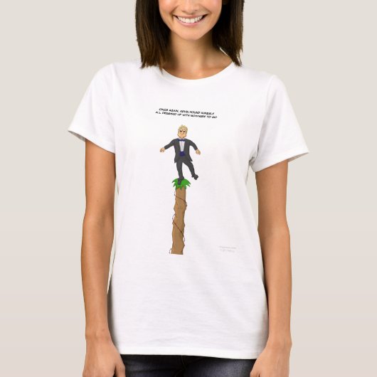 Alles met nergens om naar het Shirt te gaan (Voorkant)