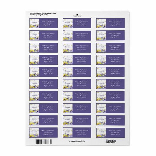 Alles mooi - ECC 3:11 Etiket (Full Sheet)